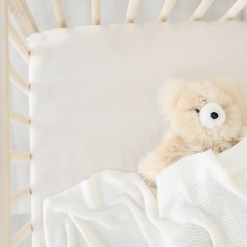 Simply Organic Bamboo Baby Crib Sheets | Soft & Hypoallergenic