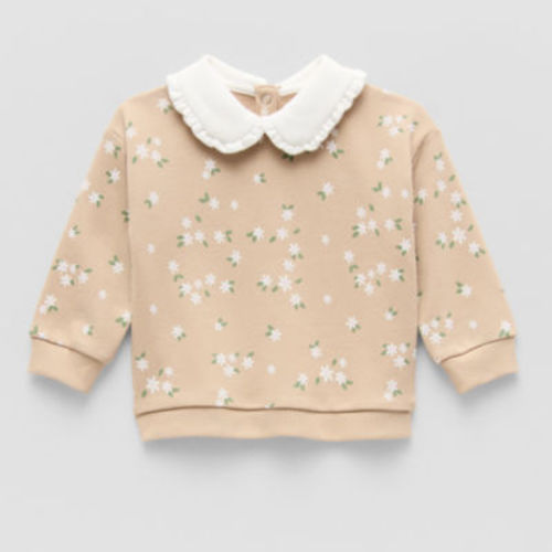 Okie Dokie Baby Girls Long Sleeve Sweatshirt