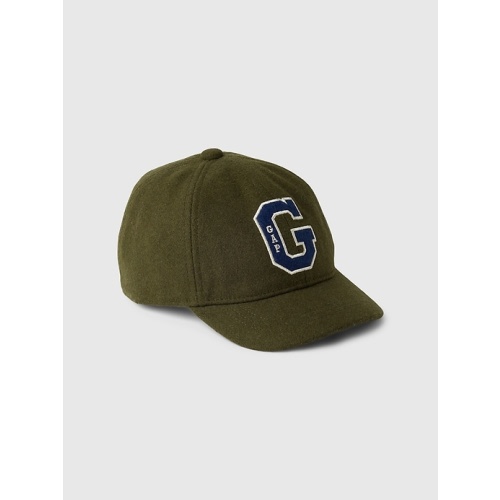 Toddler Gap Logo Baseball Hat in evergreen, size: XS/S