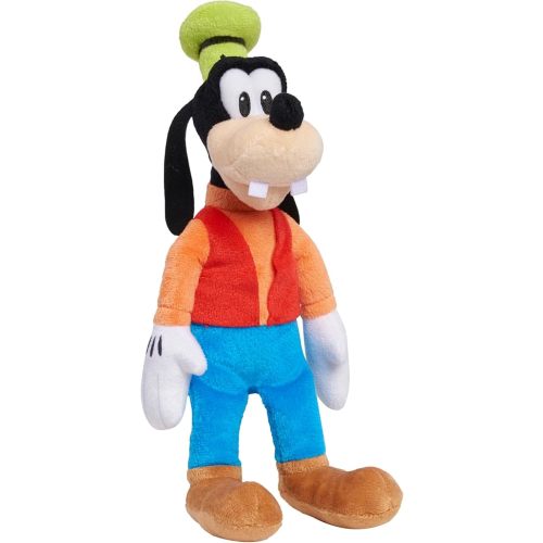 Disney Junior Mickey Mouse Small Plushie Goofy Stuffed Animal, Kids Toys for Ages 2 Up by Just Play