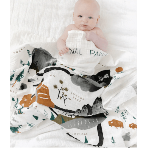 Clementine Kids - Swaddle Blanket - National Parks – oh baby!