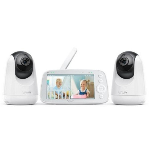 VAVA Split View 5" 720P Video Baby Monitor with 2 Cameras