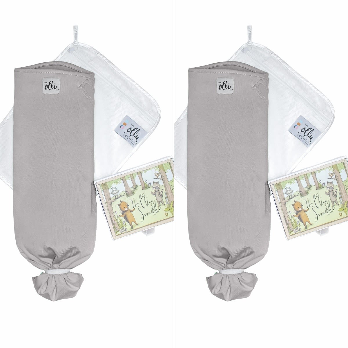 The Ollie® Swaddle Bundle - Stone