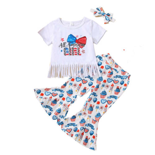 ALL AMERICAN GIRL Bellbottoms Outfit - Hazel & Bo