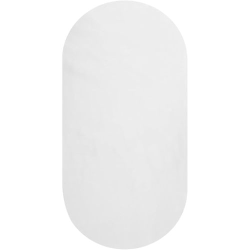 Silk Bassinet Sheet - 100% Pure Mulberry Silk Sleep Surface- 19 Momme 6A High-Grade Fibers for Baby Hair for Hourglass, Oval,Rectangle Pads/Mattress with Satin Skirt White
