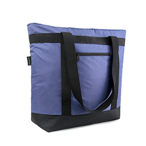 BeeGreen Insulated Cooler Bag Leakproof Freezer Shopping Tote for Groceries Thermal Food Delivery Bag