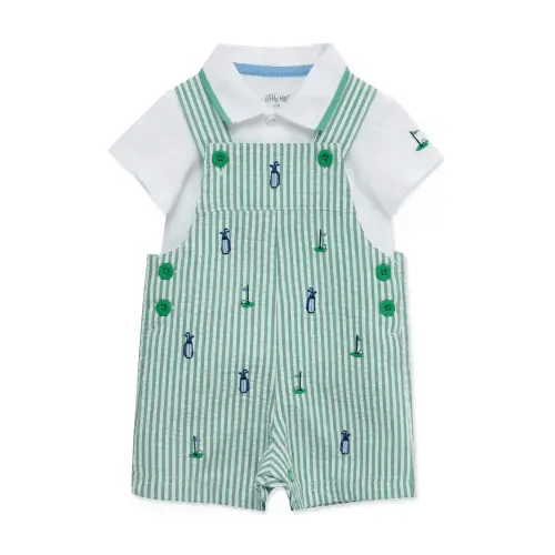 Golf Woven Shortall Set (3M-12M)