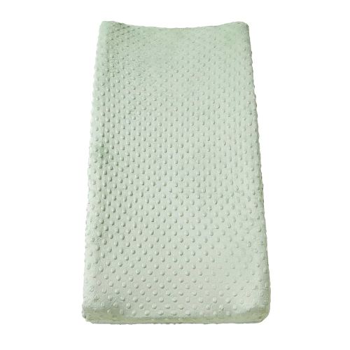 Changing Pad Cover Super Soft Minky Dots Skin-Friendly Breathable Wipeable Changing Table Sheets for Baby Boy and Baby Girl （Bay）