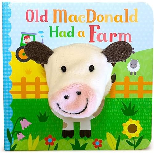Old MacDonald Had a Farm Finger Puppet Board Book Nursery Rhyme, Ages 1-4 Board book – September 25, 2018