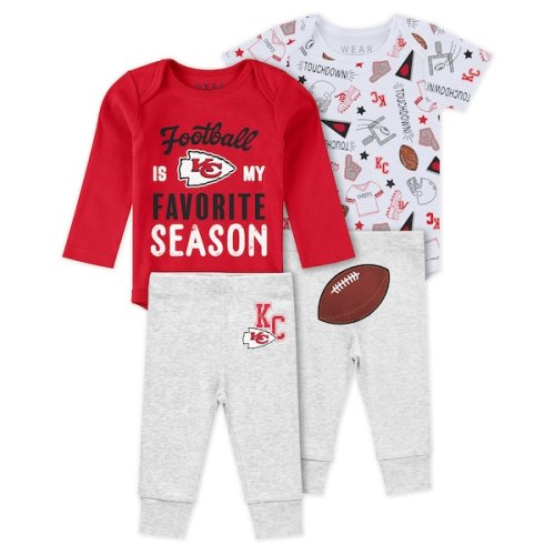 3-6 Month Kansas City Chiefs Bodysuits & Pant Set