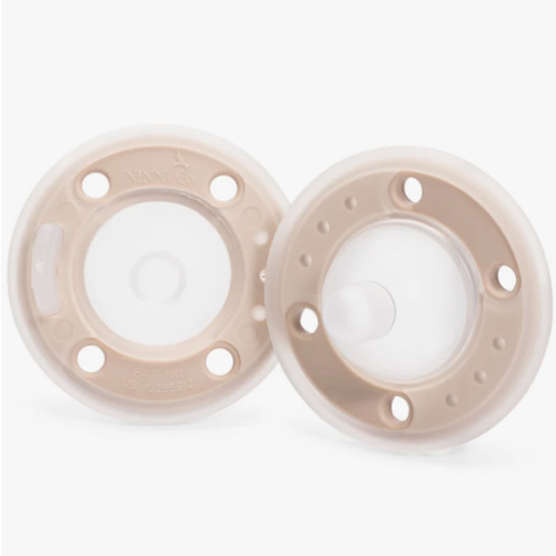 Ninni Pacifier- Oatmeal 2 Pack Pacifier Like Breast – Ninni Co