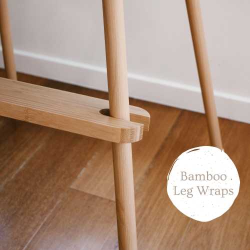Bamboo Leg Wraps for IKEA Antilop Highchair