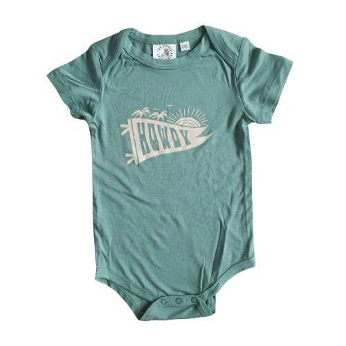 Howdy Bamboo Onesie