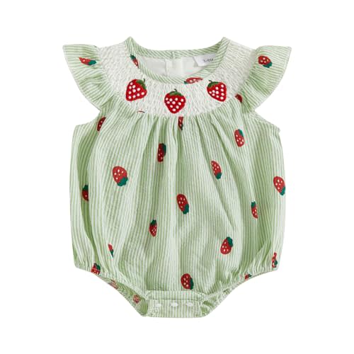 Baby Girl Halloween Outfit Pumpkin Ghost Embroidery Bubble Romper Ruffle Sleeve Bodysuit Cute Infant Smocked Clothes