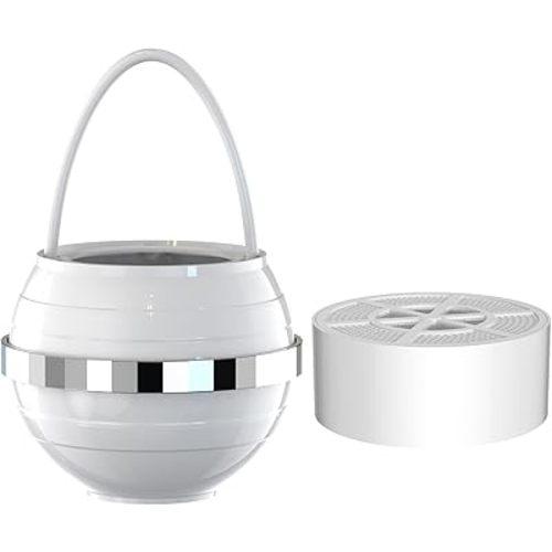 Bath Ball Bathtub Water Filter for Tub and Replaceable Cartridge