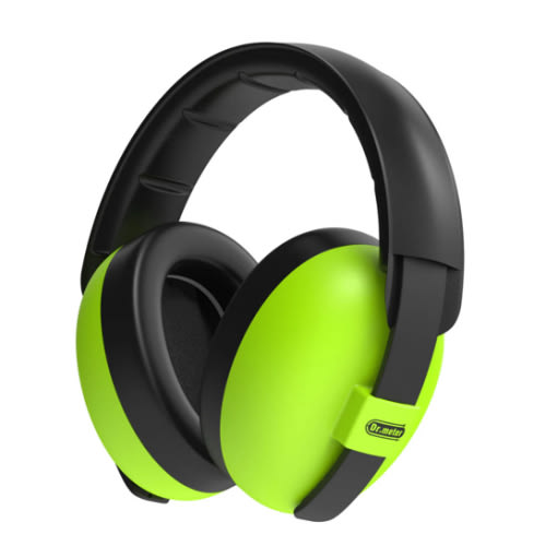 Baby Noise Cancelling Headphones, Green(0-3 Years) – Dr.meter