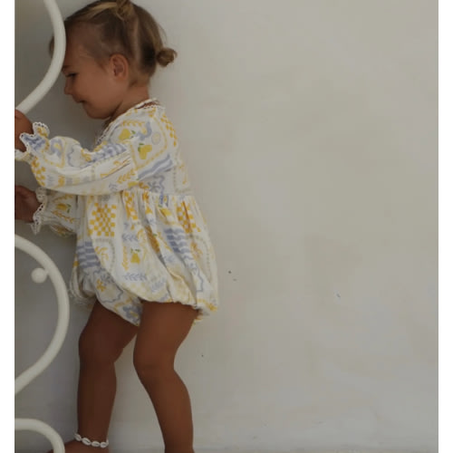 NOELLE ROMPER - COSTA 6-12