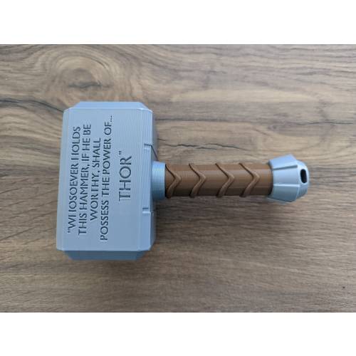 Baby's First Mjolnir | Thor Baby Rattle | Thor's Hammer | Thors Baby Rattle Toy | Baby Gift | 3D Printed