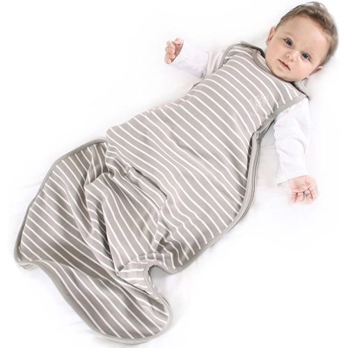 Amazon.com: Woolino 4 Season Ultimate Baby Sleeping Bag - Merino Wool and Organic Cotton - Universal Size Adjustable Sleep Sack for Baby - Two-Way Zipper Sleeping Bag (2-24 Months) - Earth: Baby