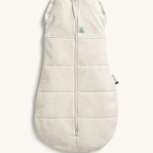 Cocoon Swaddle Bag 2.5 TOG Oatmeal Marle (Warm Pouch) – ergoPouch AU