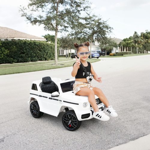 Tobbi 12V Licensed Mercedes Benz G63 Electric Kids Ride On Car With Remote Control, Fish Owl | TOBBI