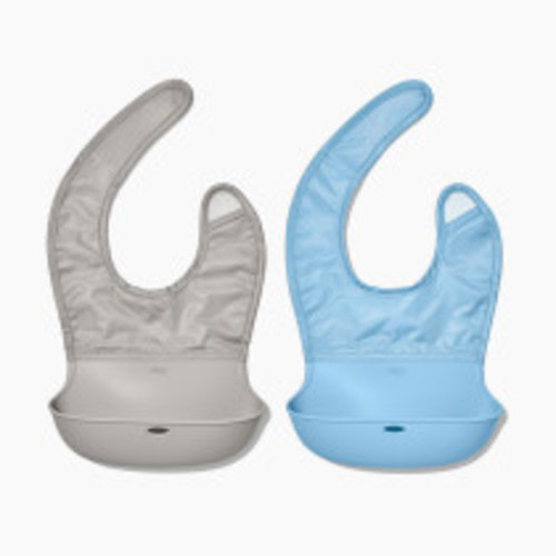 OXO Tot Roll Up Bib (2 Pack) - Dusk/Drizzle