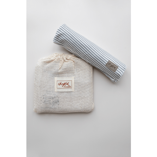 Grey Stripe Swaddle