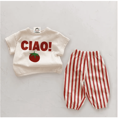 CIAO！Baby 2 Piece Tomato Sets