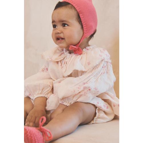 100% RAMIE FLORAL LIMITED EDITION DRESS - Pinks | ZARA United States