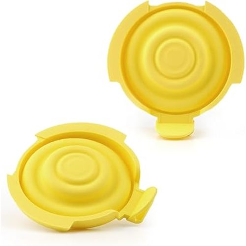 Membrane Compatible with Medela Pump Parts, BPA Free Silicone Membranes Compatible with Pump in Style MaxFlow, Swing Maxi, Freestyle Flex Breast Pumps, Breast Pump Connector Replacement Parts