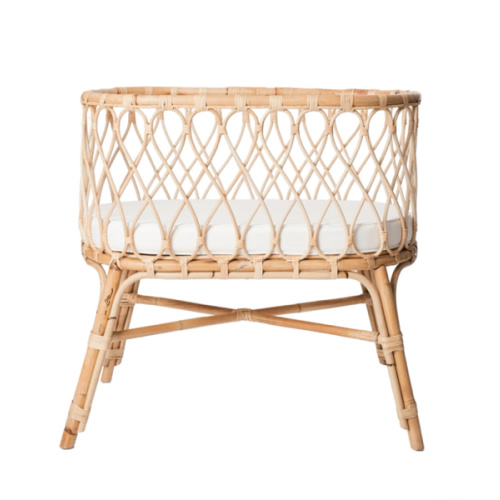 Eden Bassinet | Raja Homewares | Rattan Bassinet
