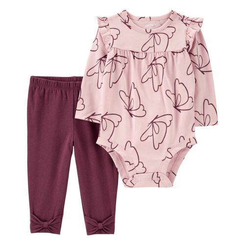 Baby 2-Piece Bodysuit Pant Set - 9M - Multi