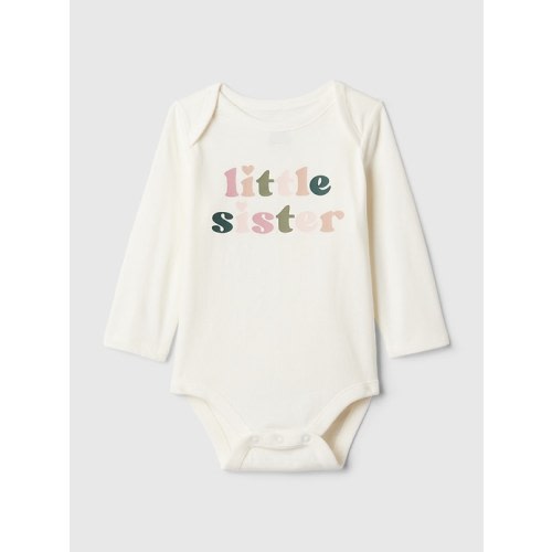 Baby First Favorites Bodysuit in little sister, size: 0-3 M