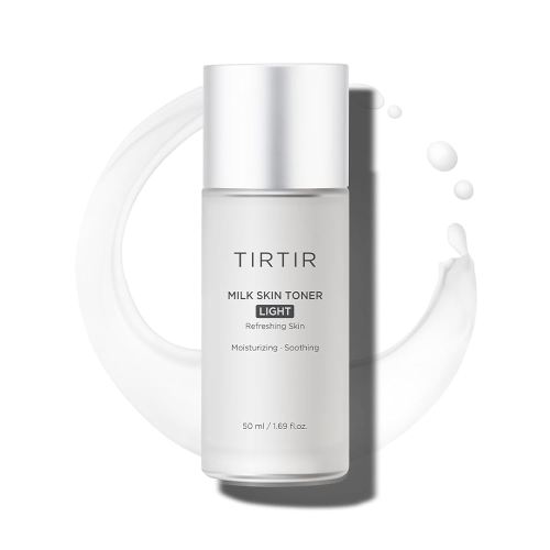 TIRTIR Milk Skin Toner Light | Instant Hydration with 4% Niacinamide, Pore-Tightening, Vegan Toner for Acne-Prone, Sensitive & Oily Skin, Fungal Acne Safe, Panthenol, Allantoin, Vitamin B