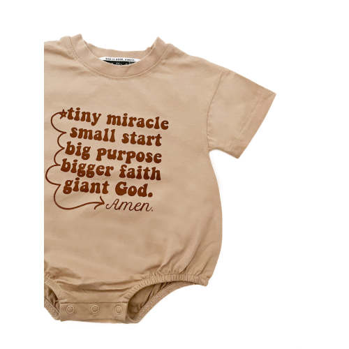 Tiny Miracle Bubble Bodysuit