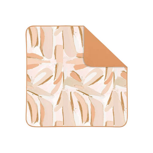 Toddlekind Classic Indoor/Outdoor Portable Playmat, Abstract/Peach Skies