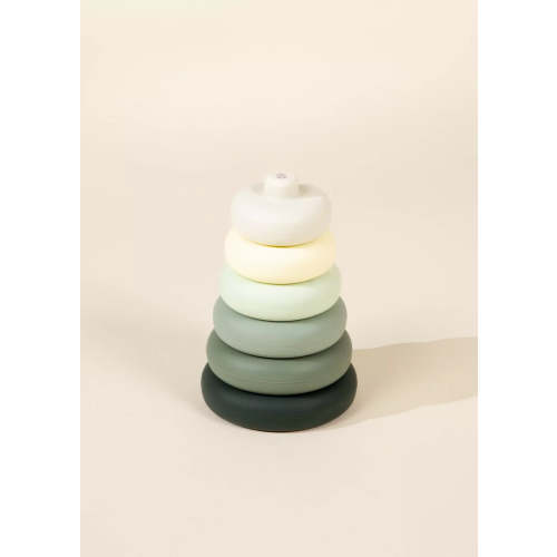 Set of 6 Silicone Stackable Rings