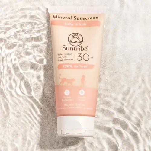 Baby & Kids Organic Mineral Sunscreen SPF 30 - Suntribe ®