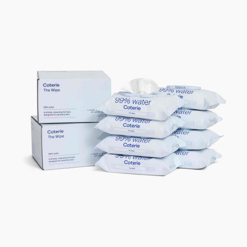 Coterie 99% Water Baby Wipes - 448 Count