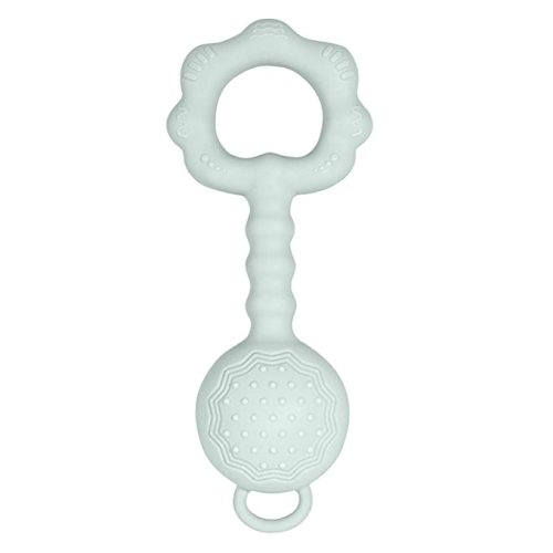 Baby Teething Toys for Babies 0-12 Months, Silicone Baby Chewing Toy with Soft Textures for Sensory Exploration and Teething Pain Relief-Nude, Rattle & Sensory Teether Toys