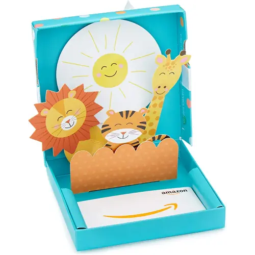 Amazon.com Gift Card in a Welcome Baby Gift Box
