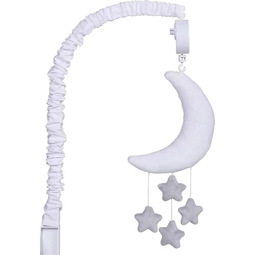 Trend Lab Celestial Baby Crib Mobile with Music, Crib Mobile Arm Fits Standard Crib Rails