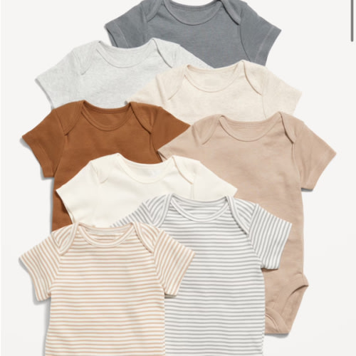 Unisex Bodysuit 8-Pack for Baby | Old Navy