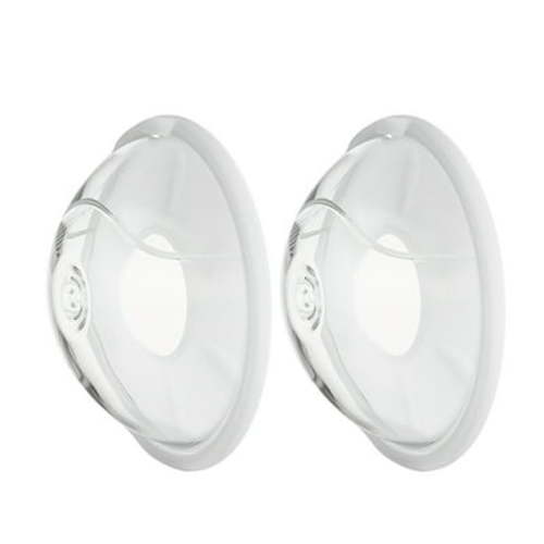 2pcs Wearable Milk Saver for Breastfeeding Manual Breastmilk Collector Silicone Shell Milk Catcher for Collecting Leaking Breastmilk 30ml Capacity Milk Collection Cup