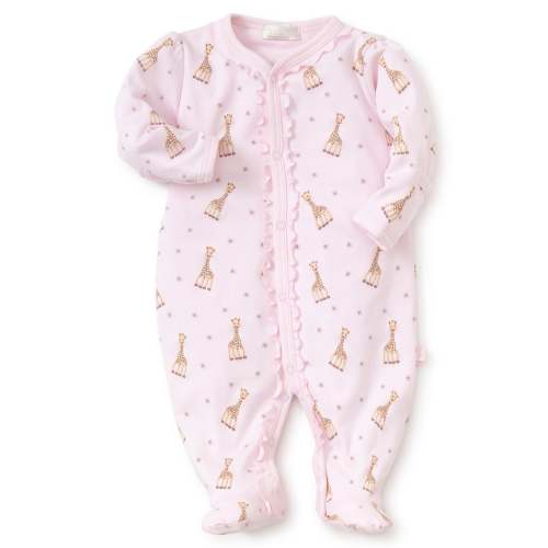 Sophie la girafe Pink Print Footie