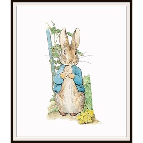 Beatrix Potter Peter Rabbit, Vintage Art Print Reproduction, Nursery, Baby Room, Shower Gift 8 x 10