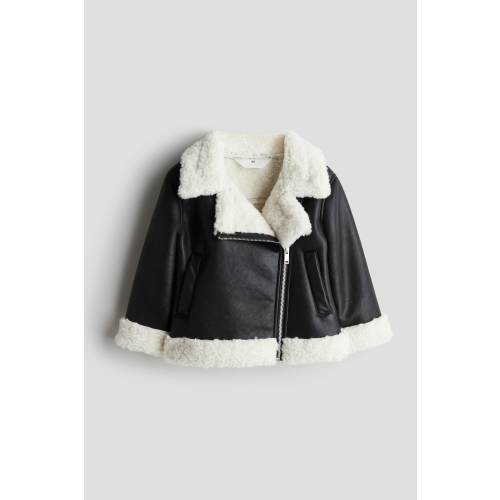 AVIATOR JACKET, Black - size 2T (1.5-2Y)