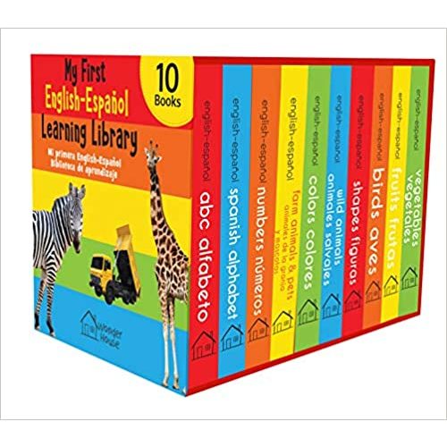My First English - Español Learning Library (Mi Primea English - Español Learning Library) : Boxset of 10 English - Spanish Board Books