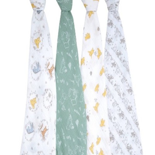 Aden by Aden + Anais Muslin Swaddles Disney - 4pk