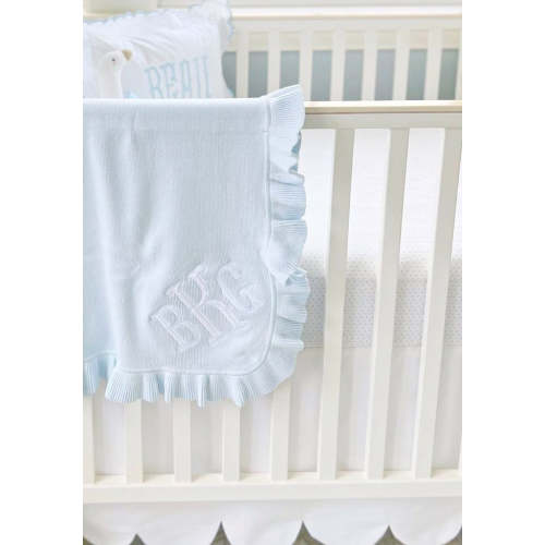 Jersey Knitted Ruffle Blankets – Shop Scarlet Designs